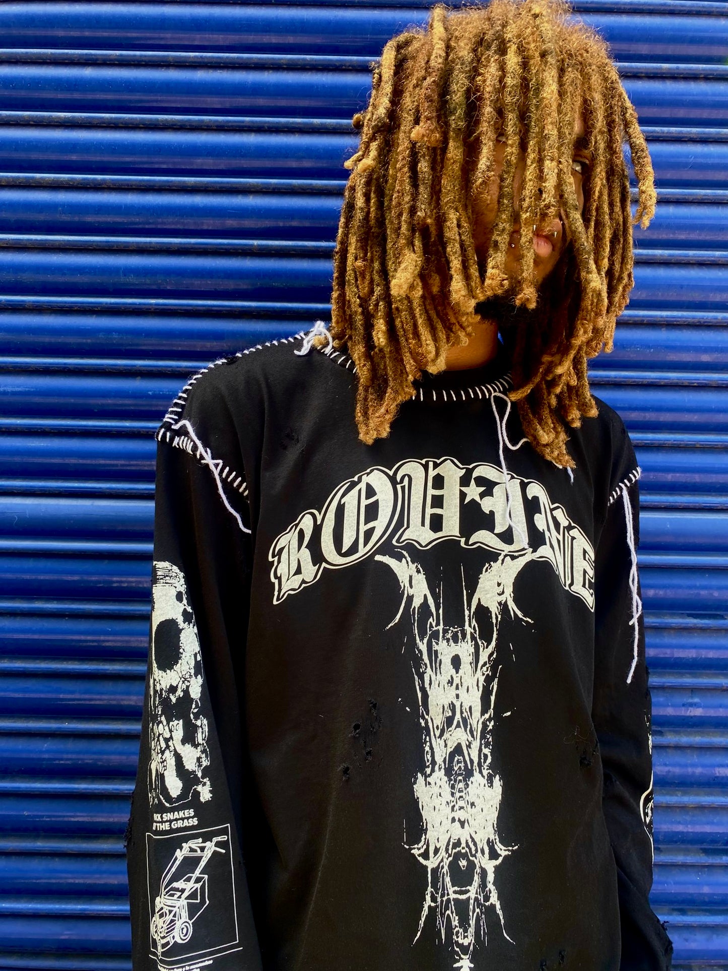 ✭ TEIN CLOTING X RVN ✭ L/S T-SHIRT (BK) ✭