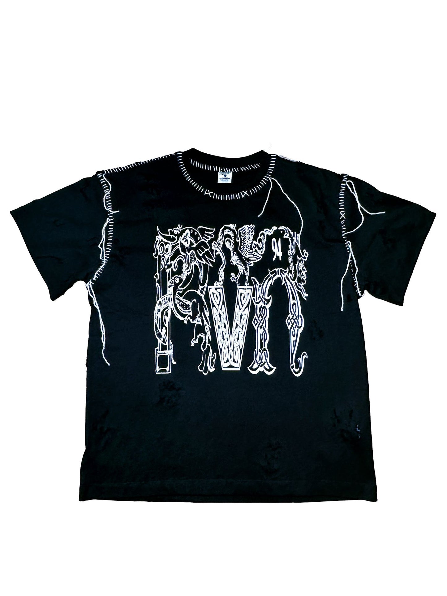 ✭ TEIN CLOTING X RVN ✭ T-SHIRT (BK) ✭
