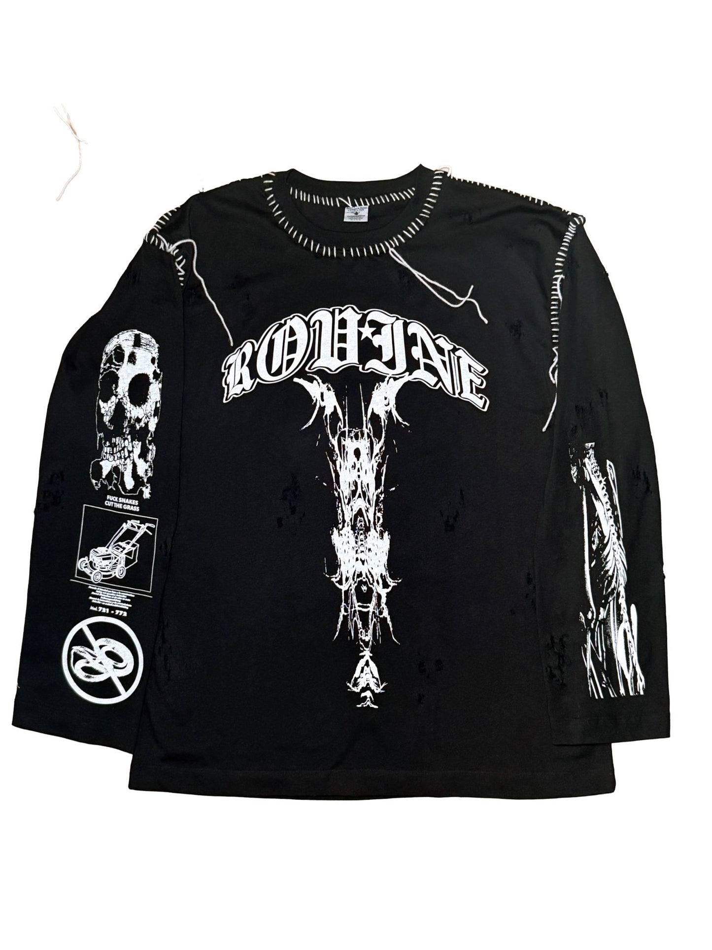 ✭ TEIN CLOTING X RVN ✭ L/S T-SHIRT (BK) ✭