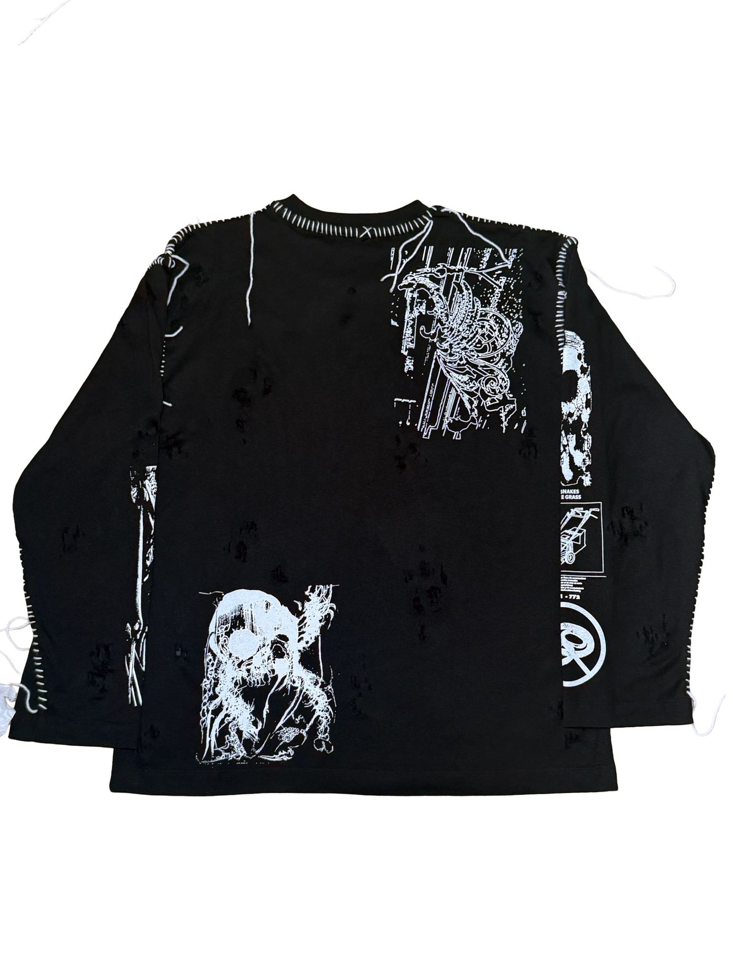 ✭ TEIN CLOTING X RVN ✭ L/S T-SHIRT (BK) ✭