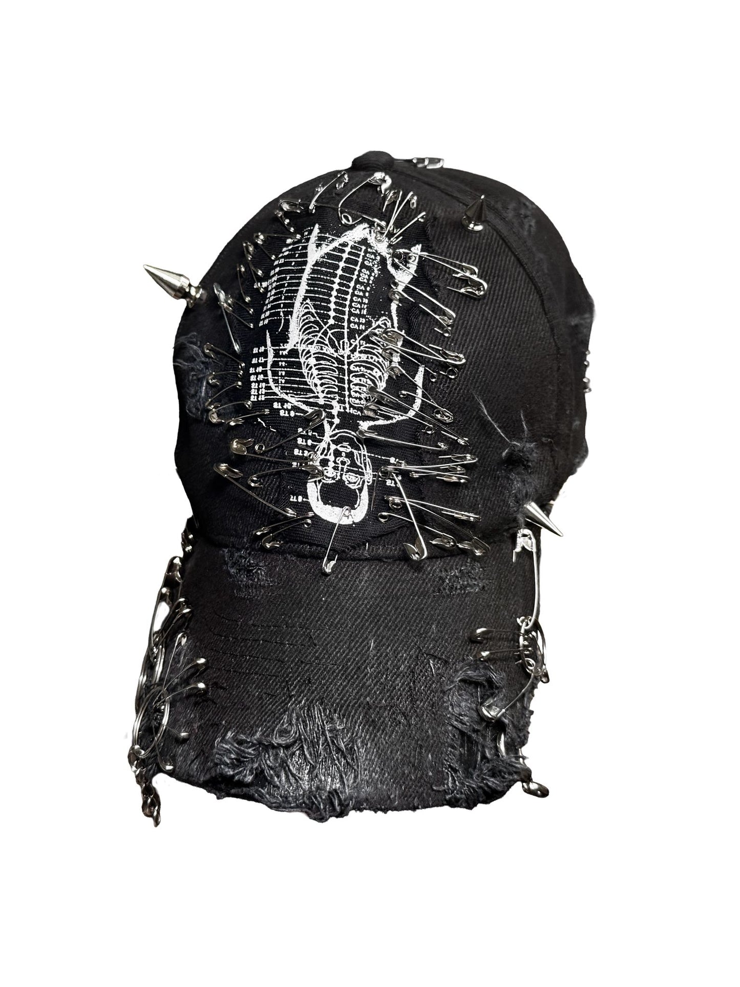 ✭ TEIN CLOTING X RVN  ✭ 6 PANEL - HAT (BK) ✭